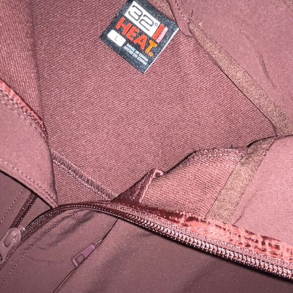 32 Degrees Heat Men's Tech Vest Zipper Pockets Size L - Picture 3 of 3